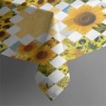 thumbnail image 3 of Boho Bohemia Flower Rectangle Tablecloth 60"x84",Waterproof Polyester Rectangle Table Cloth, Wipeable Spillproof Polyester Tablecloth for Dining, Camping, Indoor and Outdoor, 3 of 5