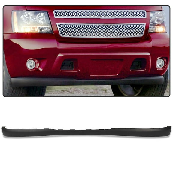 PIT66 Front Bumper Air Dam Deflector Fit for 07-13 Chevy Tahoe Suburban Avalanche Lower Valance 4WD Without Off-Road
