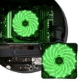 thumbnail image 2 of 120mm Case Fan, PWM Hydraulic Bearing Quiet PC Cooling Fan with Intelligent Temperature Control, LED Case Fan for Desktop Computer Chassis and CPU Cooler, 2 of 6