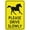 Warning Sign 6, variant on Buggy Parking Safe Sign 12 x 8 Inches - Outdoor Use, Practical Sign for Home, Business, Driveway Alert, Campground, RV Park, Buggy Parking Zone