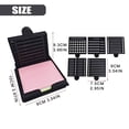 thumbnail image 3 of Sticky Note Holder Compatible , 3x3 Sticky Pads Dispenser with Stencil, Memo Pad Organizer with Line Box Drawing Template for Office and Home, 3 of 8