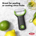 thumbnail image 3 of Pelador de Cítricos OXO Good Grips 11244200 Negro, 3 of 6