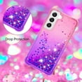 thumbnail image 5 of Compatible with Samsung Galaxy S23 Case Girls Women Liquid Glitter Heavy Duty Shockproof Back Cover Soft TPU Bumper Silicone Slim Protective Cover for Samsung Galaxy S23 Gradient Pink, 5 of 12