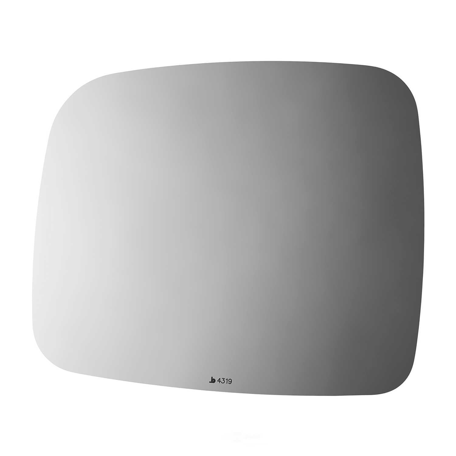 Burco Side View Mirror Replacement Glass - Clear Glass - 4319