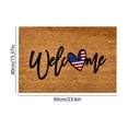 thumbnail image 3 of Non Slip Doormat Patriotic Entrance Rug, Durable Easy Clean Indoor Outdoor Floor Mat, Waterproof Entryway Rug for Kitchen Bathroom Laundry Room, Machine Washable Anti Skid Welcome Mat for Home Decor, 3 of 7