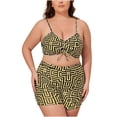 thumbnail image 5 of Bxsruta Women's Plus Size Long Sleeve Swimwear Rash Guard with Chest Pads Wirefree Modest Surfing Suit, 5 of 8