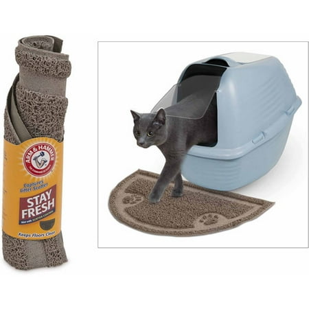 Petmate Doskocil Co. Inc. 1/2-Circle Litter Mat
