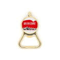 thumbnail image 1 of Red Flag Book Soldier Drum Red Beer Bottle Cap Opener Stainless Steel Key Chain, 1 of 3