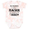 thumbnail image 3 of Inktastic My Mommy is a Teacher and a Hero Boys or Girls Baby Bodysuit, 3 of 5