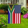 thumbnail image 4 of American South Africa Flag South African Friendship U.S.A Memorial Day Patriotic For House Flag, Double-Sided Decorative Outdoor Flag, Patriotic Polyester Yard Flag 29.5 x 39.5 in, 4 of 5
