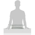 thumbnail image 6 of MegaChef 17.5 Inch White Single Level Dish Rack with 14 Plate Positioners and a Detachable Utensil Holder, 6 of 6