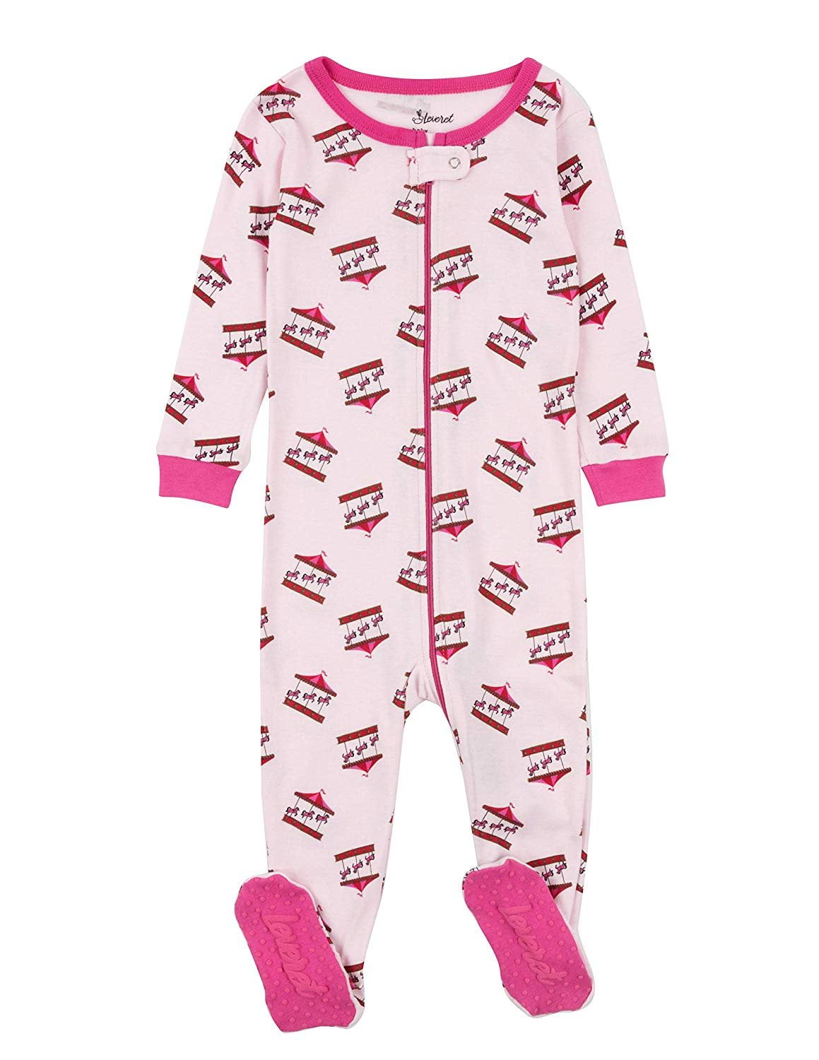 12 month cotton footed pajamas