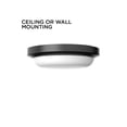 thumbnail image 4 of DEAW08LAJENBZ AFX Dean - 12W 1 LED Outdoor Flush Mount-2 Inches Tall and 8 Inches Wide-Bronze Finish, 4 of 7