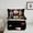 Black White Red, variant on Feelyou Black Santa Claus 01, Dreamy Christmas Festival Twin Comforter Sets, Western Fairy Tale Reversible Bedding Set, Breathable Home Decor, 2pcs