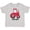 AC-Heather Grey, variant on Inktastic Farming Red Tractor Farm Baby Boys or Girls Baby T-Shirt