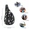 thumbnail image 3 of Sling Backpack- Rope Bag Crossbody Backpack Travel Multipurpose Unisex Daypack, 3 of 3
