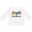 AA-White, variant on Inktastic Merry Christmas Rainbow Holiday Lights Boys or Girls Long Sleeve Toddler T-Shirt