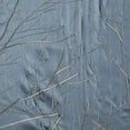 thumbnail image 3 of JLA Home INC Andora Faux Silk Embroidered Window Valance Blue 50x18, 3 of 4