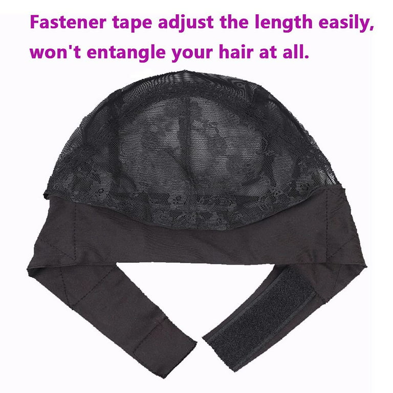 Decor Store 2.5/3/3.5/4cm Wig Band Fastener Tape Design Adjustable Black Wig  Elastic Head Edges Grip Band for Women 