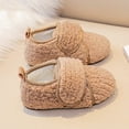 thumbnail image 5 of JSCDRPDWL Girls Sandals Size 5 Toddler Girls Barefoot Shoes Kids Baby Girls Cute Solid Color Warm Slippers Toddler Winter Boots with Non Slip Bottom, Cozy Winter Slippers for Toddler Girls Gifts For, 5 of 9
