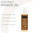 thumbnail image 2 of Bon Vital' Coconut Massage Gel, 100% Coconut Oil, 8 Ounce Pump, 2 of 7