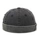 thumbnail image 1 of Xiao Hua Gorro de estibador desgastado con parche para hombre, estilo hip hop (negro), 1 of 5