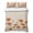 Light Beige Red, variant on Twin XL Quilt Set 68''x98'', Sunflower Lightweight Bedspread Coverlet with 2 Pillow Shams, Sage Green Summer Botanical Eucalyptus Farmhouse Bee Breathable All Season Quilt Bedding for Dorm/Guest Room