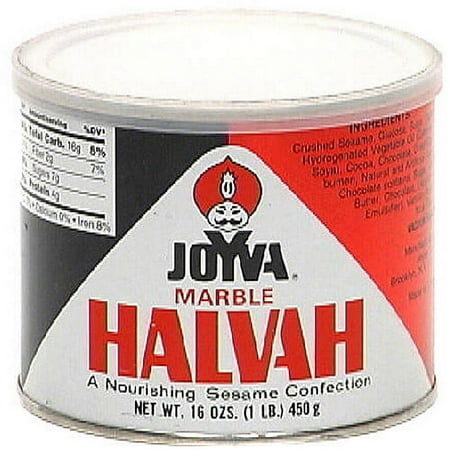 Joyva Halvah Marble Dessert, 16 oz (Pack of 6)