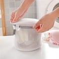 thumbnail image 4 of Wosthever Polyester Laundry Mesh Bag Double Layer Underwear Clothing Machine Shorts Indoor Bathroom Bags Pants Dress Washing Wash Type3 NO3, 4 of 6