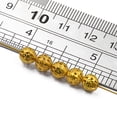 thumbnail image 4 of 200 piezas de filigrana hueca redondas collar colgante y pendiente conjunto de joyas regalos de moda para manualidades hombres mujeres Baoblaze Granos de plataforma de plata de oro, 4 of 6