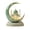 D, variant on yocbz Ramadan Eid Mubarak Ornaments, 2D Crescent and Lantern Acrylic Tabletop Ornament, Moon Star Light Tabletop Ornament for Ramadan Mubarak Eid Decorations, B