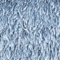 thumbnail image 6 of Nourison Shag Soft Ribbon Shag Ocean 20" x 20" Throw Pillow, 6 of 6