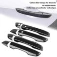 thumbnail image 3 of Right Hand Drive Door Handle Cover For Honda Civic 10th Gen 2016 2017 2018 2019 2020 Abs Carbon Fiber Exterior Parts Accessories, 3 of 5