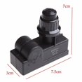 thumbnail image 2 of Socket Aaa Battery Push Button Igniter Igniter Bbq Gas Grill Replacement (1 Piece, Black) Nubic, 2 of 4