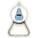 thumbnail image 1 of Universo Alien Monster monstruo azul Acero inoxidable Metal cerveza tapa sacacorchos, 1 of 3