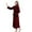 Women's - Wine Red, variant on Zoeecloth Men Women's Robes Long Fleece Bathrobe Plush Robe Soft Winter Warm Pajamas Loungewear M-3XL