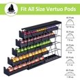 thumbnail image 4 of FlagShip 5-Tier Corner Coffee Pod Organizer for Nespresso Vertuo - 50+ Capsule Metal Storage, Space-Saving Kitchen Countertop Rack Wall Mountable, 4 of 7