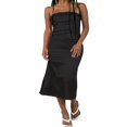 thumbnail image 1 of Women Tube Dress  Strapless Backless Tie-up Solid Long Cocktail Dress, 1 of 7