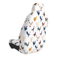 thumbnail image 2 of Wukai Various Rooster Full Set Car Seat Covers with Soft Padding Universal Auto Front Seats Protector and Cushion Mat, 2 of 5