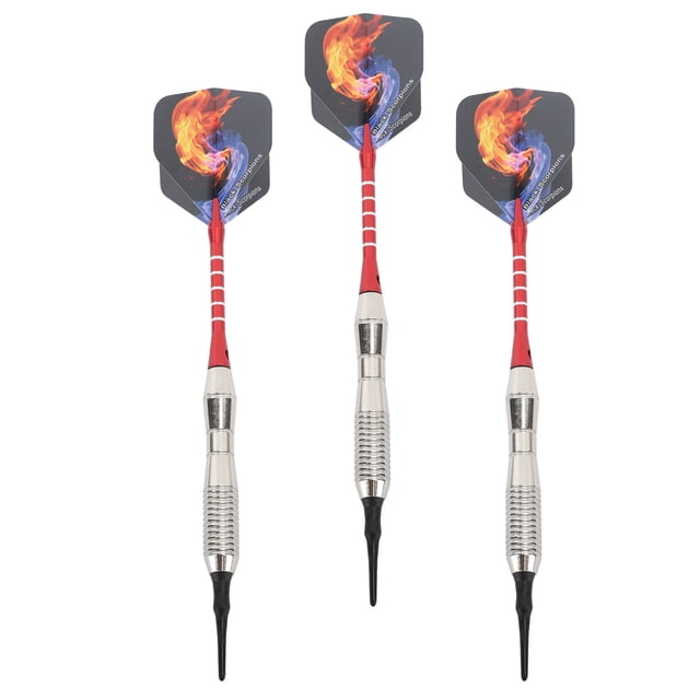 Professional Darts, Soft Tip Darts Anti Slip Aluminum Shafts for Club