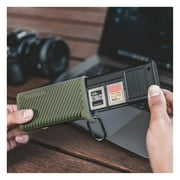 Pgytech CFexpress CreateMate Card Reader Case with Type A or SD Compatibility (Moss Green)