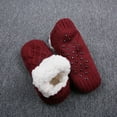 thumbnail image 6 of Landzoo One Soft Fleece Non Slip Floor Socks For And Indoor Thermal Booties With Sole For Winter Warmth And Comfortable Home Wear Cozy Footwear Soft Stylish Basic Socks, 6 of 6