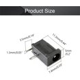 thumbnail image 2 of HUGFEGWE DC-002 3.5mmx1.3mm DC Power Jack Plug 3 Pin Female Socket Connector 5pcs CJB91-112445, 2 of 7
