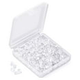 thumbnail image 7 of Besufy 200Pcs Replacement DIY Soft Clear Silicone Earring Safety Backs Clutch Stopper Transparent, 7 of 7