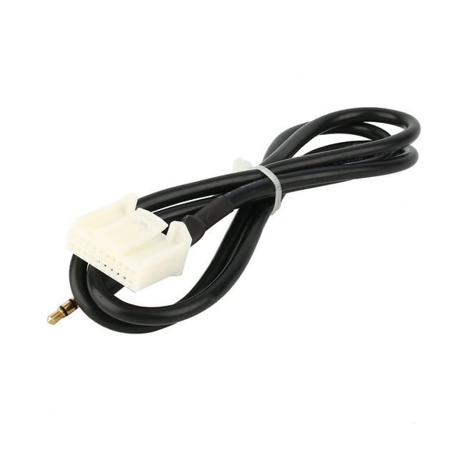 Cable de terminal blanco BuyWeek 3,5 mm 90 cm