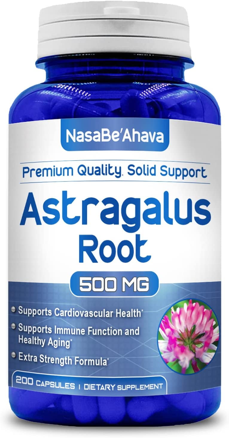 Astragalus 500 mg 200 Capsules
