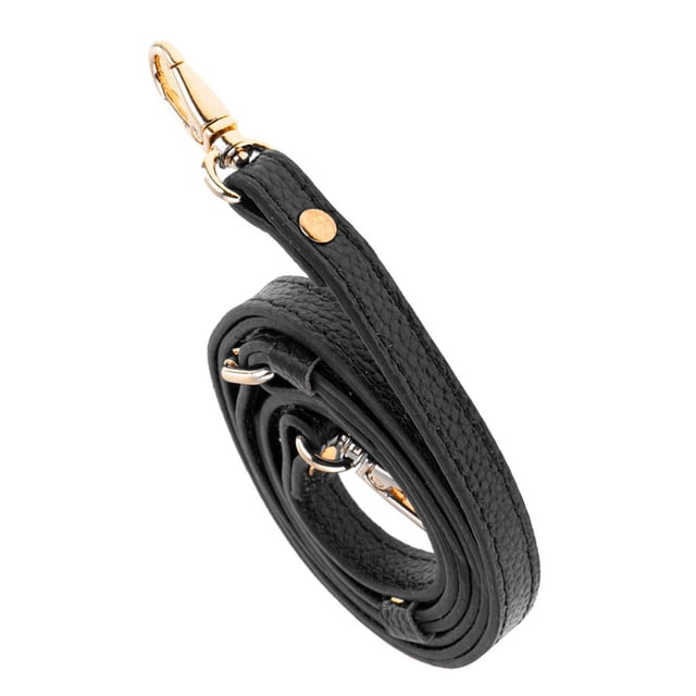 Cuero Ajustable Reemplazo Hombro Bolso Bolsa Manija Correas Accesorios Negro Hugo Reemplazo de la correa del bolso
