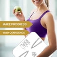 thumbnail image 6 of INEVIFIT BODY-ANALYZER SCALE, Highly Accurate Digital Bathroom Body Composition Analyzer, Measures Weight, Body Fat, Water, Muscle, BMI, Visceral Fat & Bone Mass for 10 Users. 5-Year Warranty - White, 6 of 8