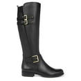 thumbnail image 2 of Naturalizer Women's Jessie Knee High Boots Black Wide Calf 7M, 2 of 5