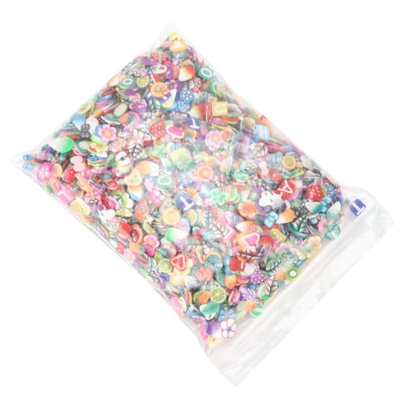 Clay Flat Beads, 3000Pcs  And Light Clay Beads Small Beads Flat Clay Beads Soft Ceramic  For Hand Made Decoration